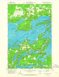 Lower Whitefish Lake Minnesota Historical topographic map, 1:24000 scale, 7.5 X 7.5 Minute, Year 1959