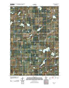 Lowry Minnesota Historical topographic map, 1:24000 scale, 7.5 X 7.5 Minute, Year 2010