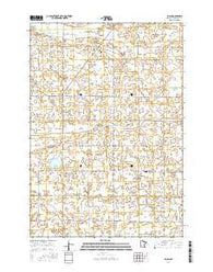 Lucan Minnesota Current topographic map, 1:24000 scale, 7.5 X 7.5 Minute, Year 2016