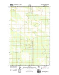 Ludlow Lookout Tower Minnesota Historical topographic map, 1:24000 scale, 7.5 X 7.5 Minute, Year 2013