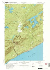 Lutsen Minnesota Historical topographic map, 1:24000 scale, 7.5 X 7.5 Minute, Year 1959