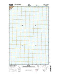 Lutsen OE S Minnesota Current topographic map, 1:24000 scale, 7.5 X 7.5 Minute, Year 2016