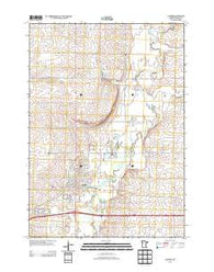 Luverne Minnesota Historical topographic map, 1:24000 scale, 7.5 X 7.5 Minute, Year 2013