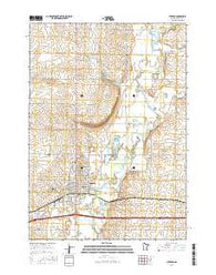Luverne Minnesota Current topographic map, 1:24000 scale, 7.5 X 7.5 Minute, Year 2016