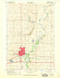 Luverne Minnesota Historical topographic map, 1:24000 scale, 7.5 X 7.5 Minute, Year 1967