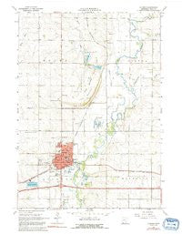 Luverne Minnesota Historical topographic map, 1:24000 scale, 7.5 X 7.5 Minute, Year 1967