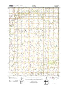 Lyle Minnesota Historical topographic map, 1:24000 scale, 7.5 X 7.5 Minute, Year 2013