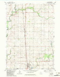 Lyle Minnesota Historical topographic map, 1:24000 scale, 7.5 X 7.5 Minute, Year 1982
