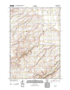 Lynd Minnesota Historical topographic map, 1:24000 scale, 7.5 X 7.5 Minute, Year 2013