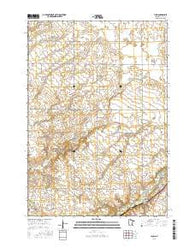 Lynd Minnesota Current topographic map, 1:24000 scale, 7.5 X 7.5 Minute, Year 2016