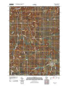 Mabel Minnesota Historical topographic map, 1:24000 scale, 7.5 X 7.5 Minute, Year 2010