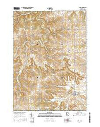 Mabel Minnesota Current topographic map, 1:24000 scale, 7.5 X 7.5 Minute, Year 2016