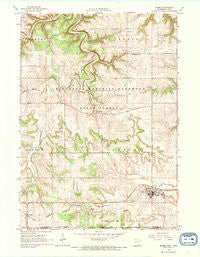 Mabel Minnesota Historical topographic map, 1:24000 scale, 7.5 X 7.5 Minute, Year 1965