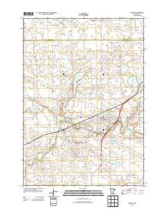 Madelia Minnesota Historical topographic map, 1:24000 scale, 7.5 X 7.5 Minute, Year 2013