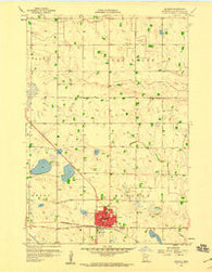 Madison Minnesota Historical topographic map, 1:24000 scale, 7.5 X 7.5 Minute, Year 1958