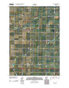 Magnolia Minnesota Historical topographic map, 1:24000 scale, 7.5 X 7.5 Minute, Year 2010