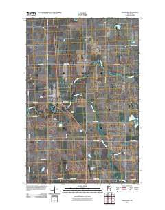 Mahnomen Minnesota Historical topographic map, 1:24000 scale, 7.5 X 7.5 Minute, Year 2011