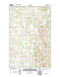 Mahnomen NE Minnesota Historical topographic map, 1:24000 scale, 7.5 X 7.5 Minute, Year 2013
