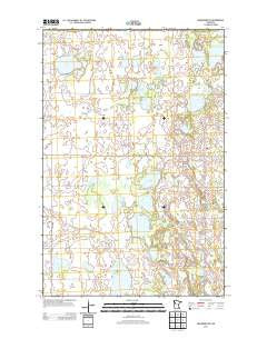 Mahnomen NE Minnesota Historical topographic map, 1:24000 scale, 7.5 X 7.5 Minute, Year 2013