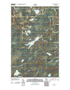 Makinen Minnesota Historical topographic map, 1:24000 scale, 7.5 X 7.5 Minute, Year 2010