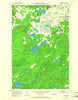 Makinen Minnesota Historical topographic map, 1:24000 scale, 7.5 X 7.5 Minute, Year 1951