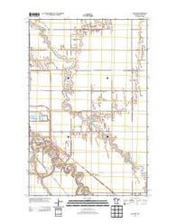 Mallory Minnesota Historical topographic map, 1:24000 scale, 7.5 X 7.5 Minute, Year 2013