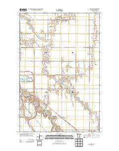 Mallory Minnesota Historical topographic map, 1:24000 scale, 7.5 X 7.5 Minute, Year 2013