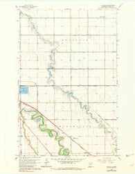Mallory Minnesota Historical topographic map, 1:24000 scale, 7.5 X 7.5 Minute, Year 1963