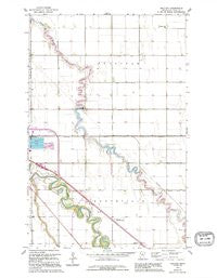 Mallory Minnesota Historical topographic map, 1:24000 scale, 7.5 X 7.5 Minute, Year 1963