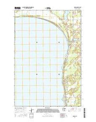 Malmo Minnesota Current topographic map, 1:24000 scale, 7.5 X 7.5 Minute, Year 2016