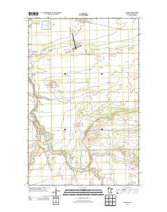 Malung Minnesota Historical topographic map, 1:24000 scale, 7.5 X 7.5 Minute, Year 2013
