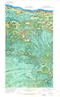 Manitou Minnesota Historical topographic map, 1:24000 scale, 7.5 X 7.5 Minute, Year 1970
