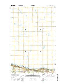 Manitou OE N Minnesota Current topographic map, 1:24000 scale, 7.5 X 7.5 Minute, Year 2016