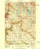 Mankato East Minnesota Historical topographic map, 1:62500 scale, 15 X 15 Minute, Year 1950