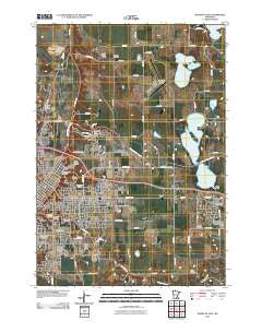 Mankato East Minnesota Historical topographic map, 1:24000 scale, 7.5 X 7.5 Minute, Year 2010