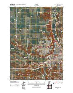 Mankato West Minnesota Historical topographic map, 1:24000 scale, 7.5 X 7.5 Minute, Year 2010