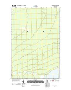 Manomin Creek Minnesota Historical topographic map, 1:24000 scale, 7.5 X 7.5 Minute, Year 2013
