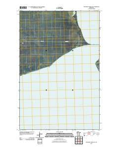 Manomin Creek SE Minnesota Historical topographic map, 1:24000 scale, 7.5 X 7.5 Minute, Year 2010