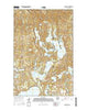 Mantrap Lake Minnesota Current topographic map, 1:24000 scale, 7.5 X 7.5 Minute, Year 2016