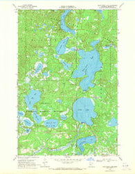 Many Point Lake Minnesota Historical topographic map, 1:24000 scale, 7.5 X 7.5 Minute, Year 1969