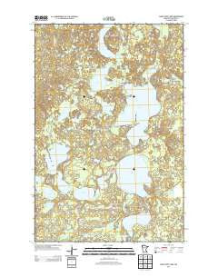 Many Point Lake Minnesota Historical topographic map, 1:24000 scale, 7.5 X 7.5 Minute, Year 2013