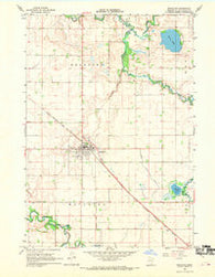 Mapleton Minnesota Historical topographic map, 1:24000 scale, 7.5 X 7.5 Minute, Year 1967