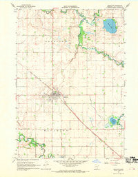 Mapleton Minnesota Historical topographic map, 1:24000 scale, 7.5 X 7.5 Minute, Year 1967