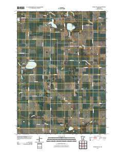 Mapleton NE Minnesota Historical topographic map, 1:24000 scale, 7.5 X 7.5 Minute, Year 2010