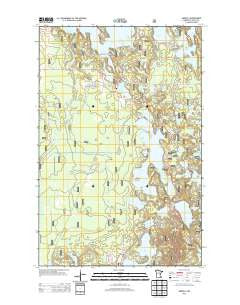 Marcell Minnesota Historical topographic map, 1:24000 scale, 7.5 X 7.5 Minute, Year 2013