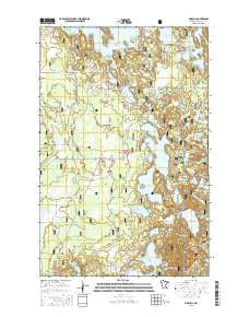 Marcell Minnesota Current topographic map, 1:24000 scale, 7.5 X 7.5 Minute, Year 2016