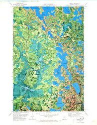 Marcell Minnesota Historical topographic map, 1:24000 scale, 7.5 X 7.5 Minute, Year 1970