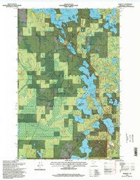 Marcell Minnesota Historical topographic map, 1:24000 scale, 7.5 X 7.5 Minute, Year 1996