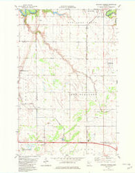 Marcoux Corners Minnesota Historical topographic map, 1:24000 scale, 7.5 X 7.5 Minute, Year 1982