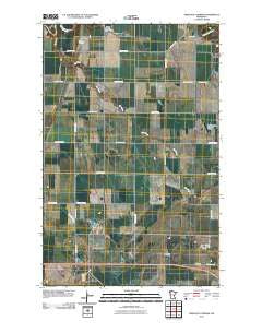 Marcoux Corners Minnesota Historical topographic map, 1:24000 scale, 7.5 X 7.5 Minute, Year 2010